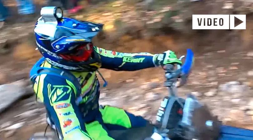 Fabien planet pilote enduro Sherco remporte l'hard enduro de The Race fabien planet THE RACE 2015