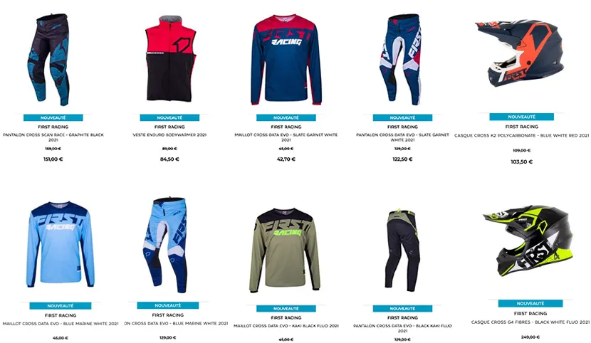 first racing motoblouz 2021