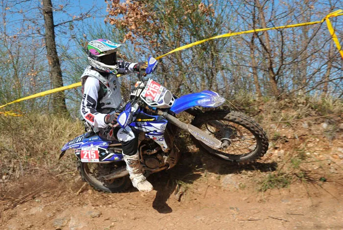 Benoit Fortunato enduro Italie - championnat d'europe  2015 