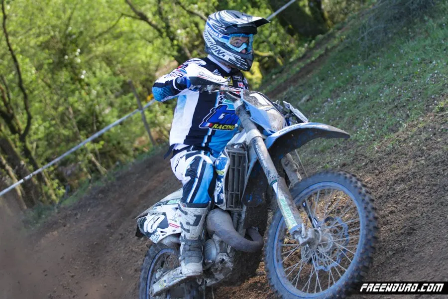 Romain Boucardey sa première course depuis 10 mois Romain Boucardey - Team TM Racing enduro France