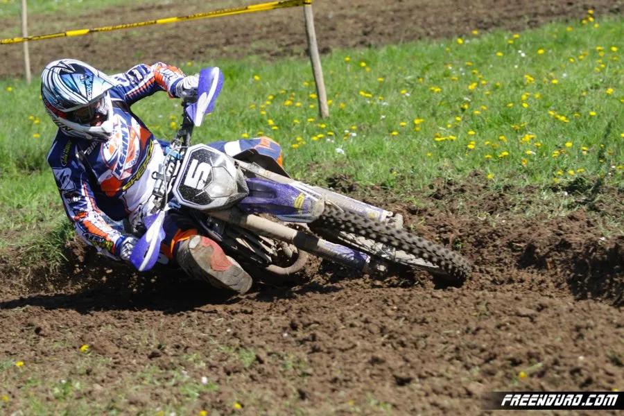 Anthony Boissière faisait ses grands début en catégorie E1 Anthony Bissière Sherco enduro