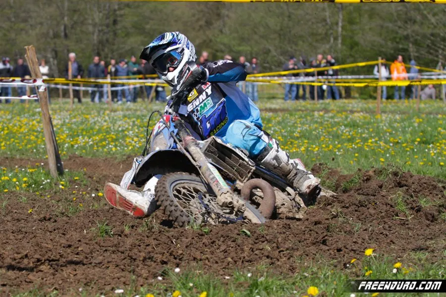 Pierrick Roncin l'ex cross-man pour qui c'était le tout premier enduro Pierrick Roncin ex crossman passe a l'enduro