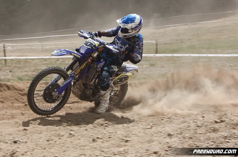 Marc Germain le vainqueur des éditions 2005 206 2007 2008 2010 et 2011 ! Marc Germain pilote enduro Yamaha motor France