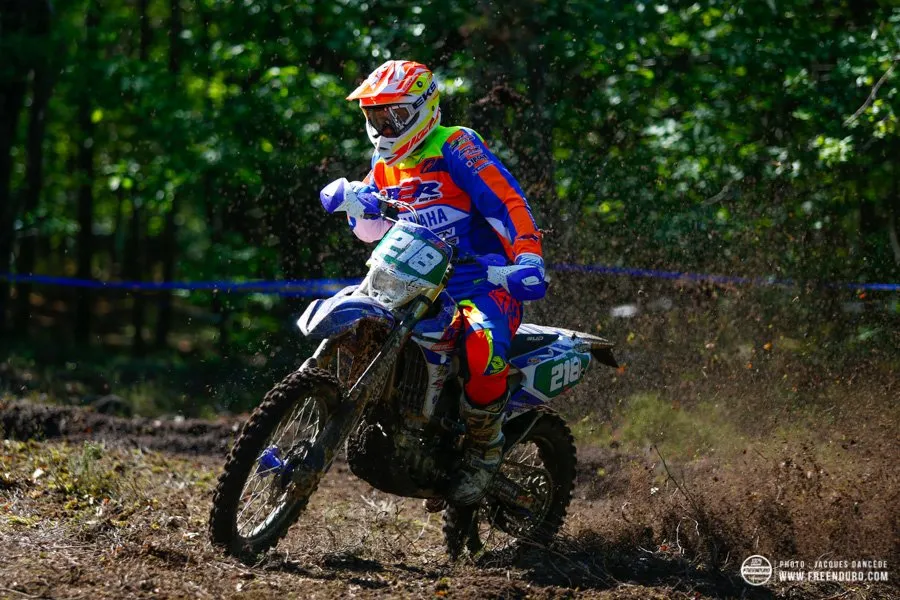 pilote enduro Yamaha national 1