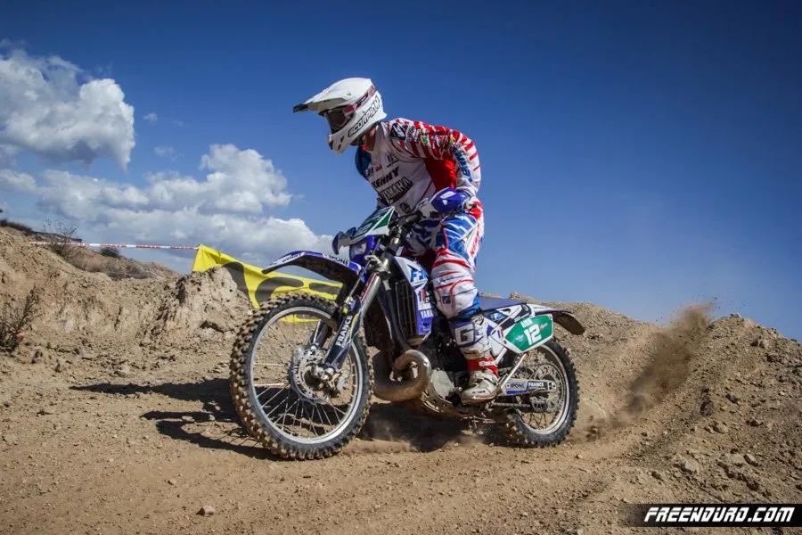 photo pilote enduro EEAT Maëlig BRON-FONTANAZ