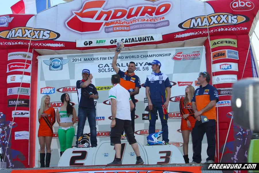 Le poduim E2 Podium Enduro2 Solsona EWC