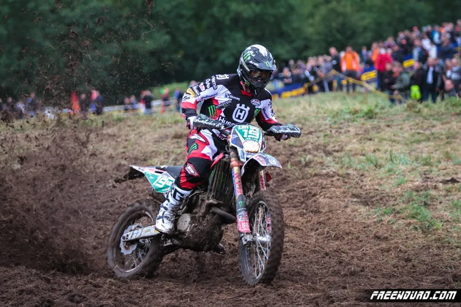 En 2013 lors de la finale en France lors de son titre en junior avec Husqvarna Mall Philips Husqvarna Azzalin