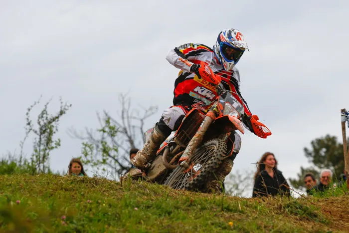 Christophe Nambotin pilote KTM enduro 