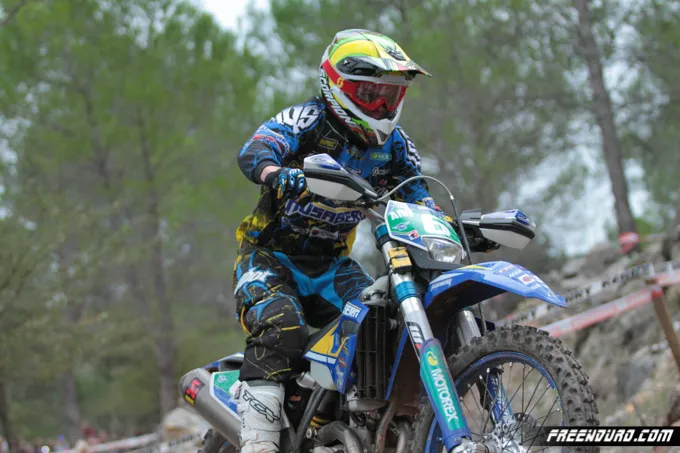 Mathias BELLINO aura survolé la catégorie jusqu'à la fin Bellino Husaberg enduro