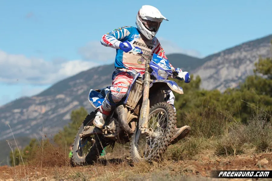 Anthony Geslin dans le grand bain du mondial avec l'EEAT Anthony Geslin EEAT - moto 125 Yamaha