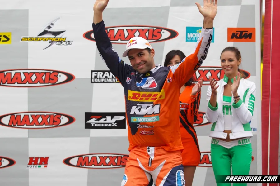 Antoine Méo champion enduro 