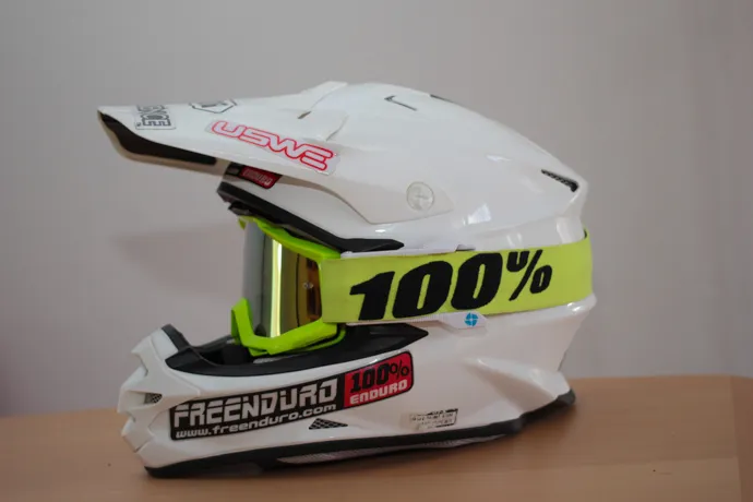 masque et casque enduro 