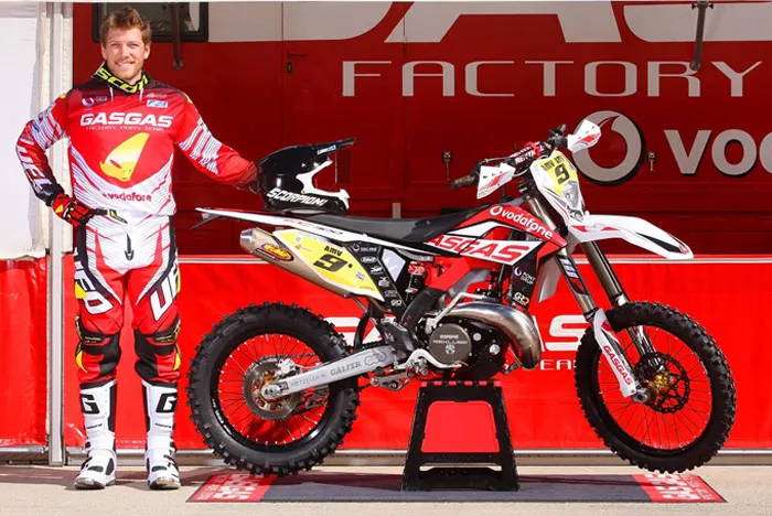 Antoine Basset est prêt pour la bagarre en E3 Antoine Basset pilote moto Gasgas