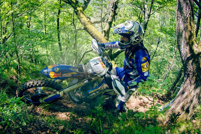 Graham Jarvis mode fanchissement moto husaberg