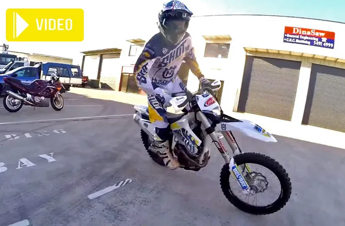 Graham Jarvis Husqvarna enduro 