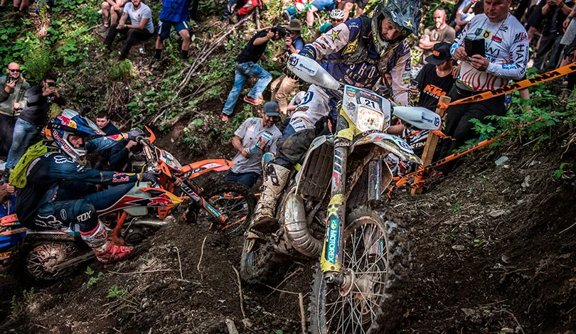 Dans la montée Green Hell, Jarvis talonné par Lettenbichler graham jarvis ezberg rodeo green hell 2019