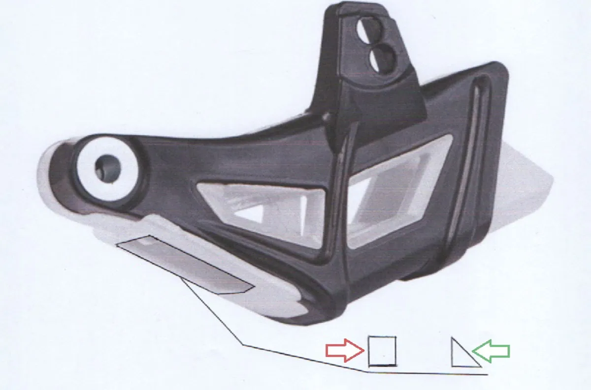guide chaine KTM rallye duchene