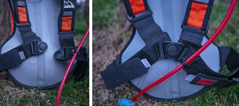 harnais sac moto USWE enduro