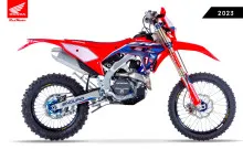 Les Honda Red moto enduro 2023