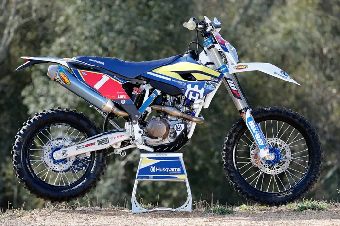 moto Husqvarna 450 FE enduro Pela Renet Husqvarna 450 FE enduro Pela Renet