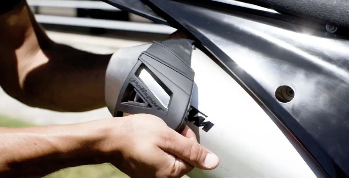 installation protection silencieux polisport