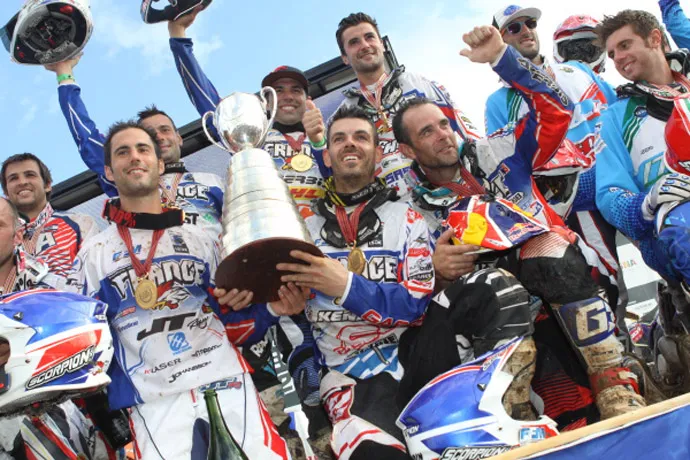 equipe trophé france ISDE 2013
