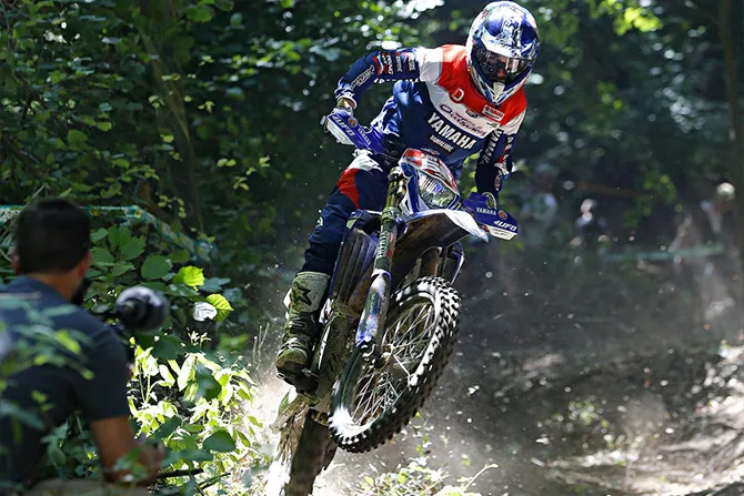Jamie McCanney jamie mccanney yamaha 250wrf endurogp