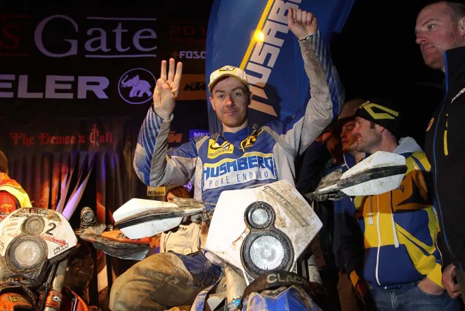 Graham Jarvis roi de la Hells Gate - photo husaberg Graham Jarvis - photo husaberg