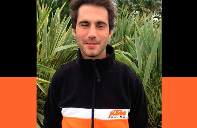 Jeremy Joly pilote enduri chez KTM france