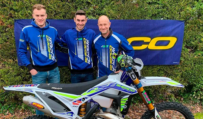 jeremy miroir sherco academy enduro