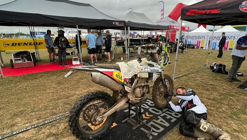 jeremy morice mecanique ISDE 2022