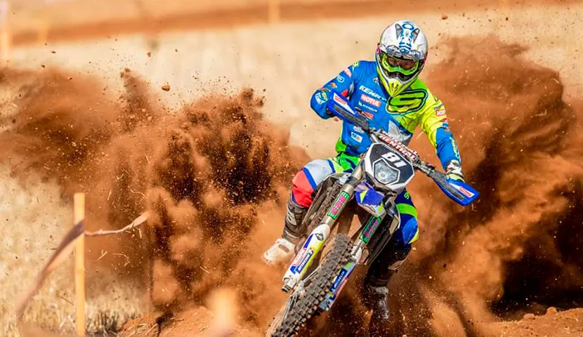 Jeremy Tarroux double la mise au Puy-en-Velay jeremy tarroux CDF enduro 2020 1 j2