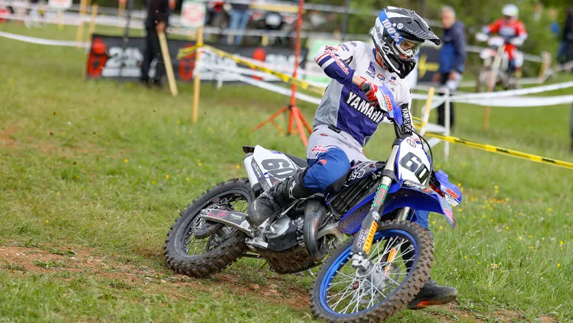 joey NUQUES pilotes moto Yamah enduro kid