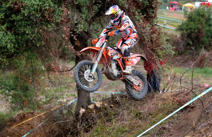 Johnny Aubert 3ème au terme de cette première journée Johnny Aubert jump Portugal