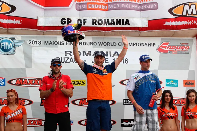 Johnny Aubert podium EWC roumanie 2013