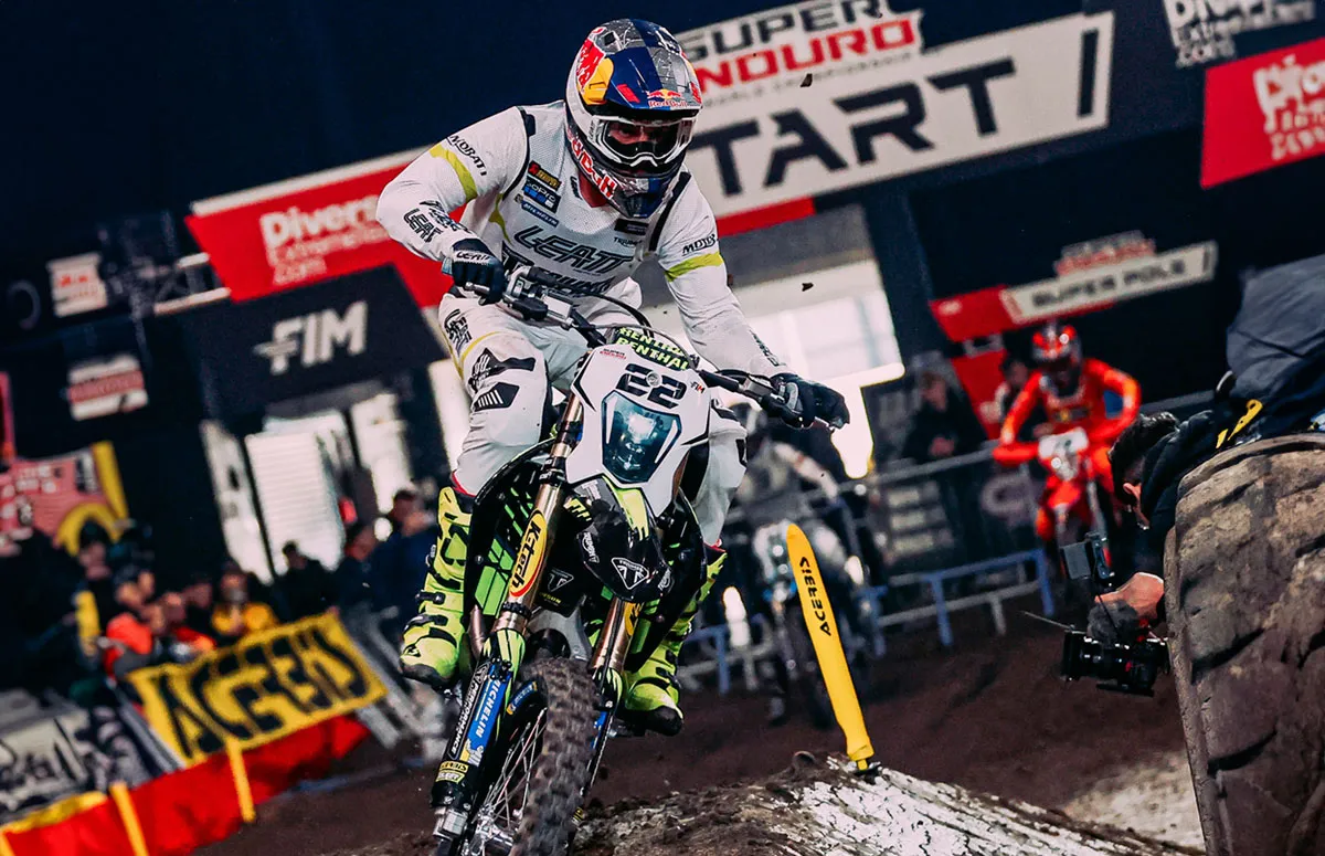 jonny Walker triumph superenduro newcastle 2025