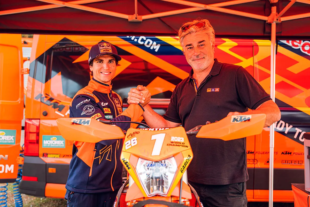 Josep Garcia et Fabio Farioli 