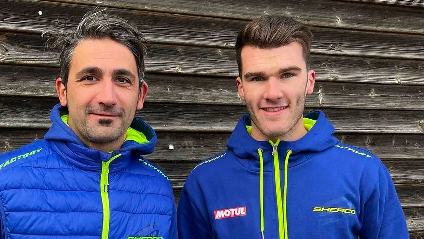 Julien Roussaly pilote enduro e2023 Sherco