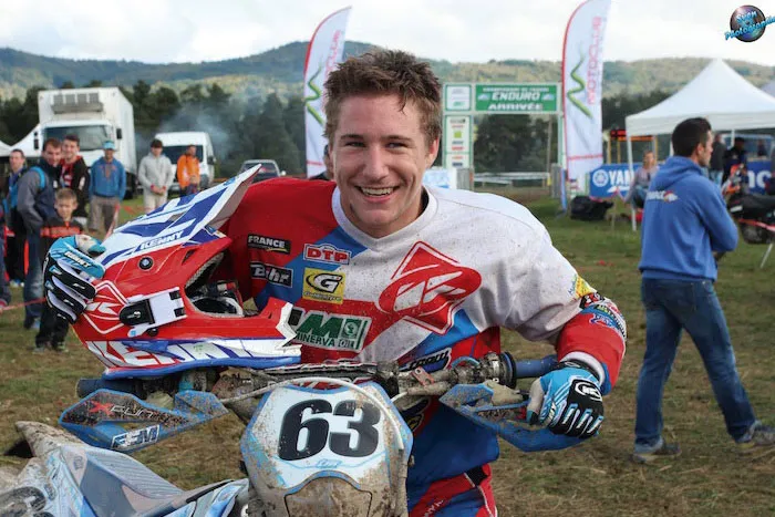 Quentin Delhaye de Maulde equipe enduro TM racing France