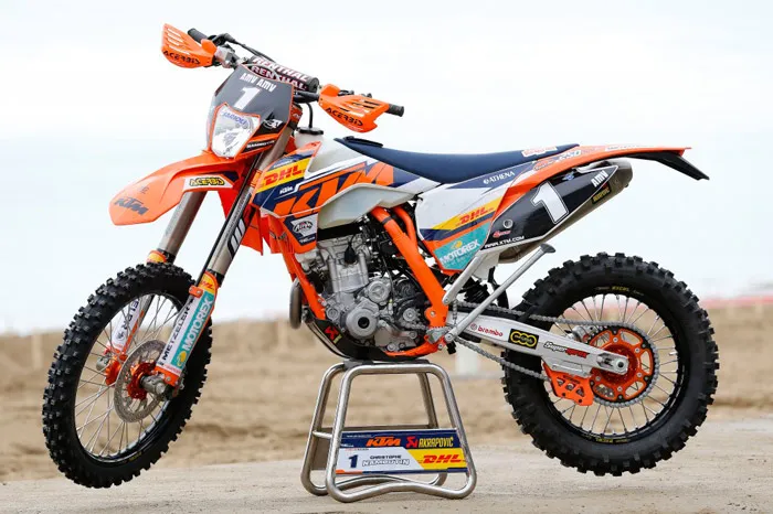 moto KTM 250 EXC-F Factory enduro KTM 250 EXC-F Factory enduro