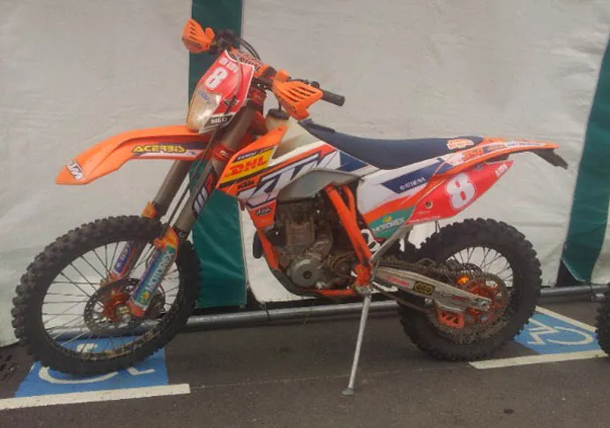 La 350 KT de Méo KTM 350 EXC-f Antoine Méo