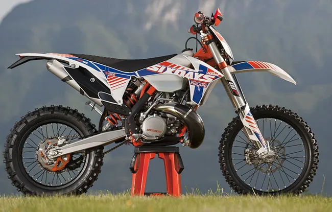 La 250 exc KTM sortie de caisse KTM enduro sortie de caisse