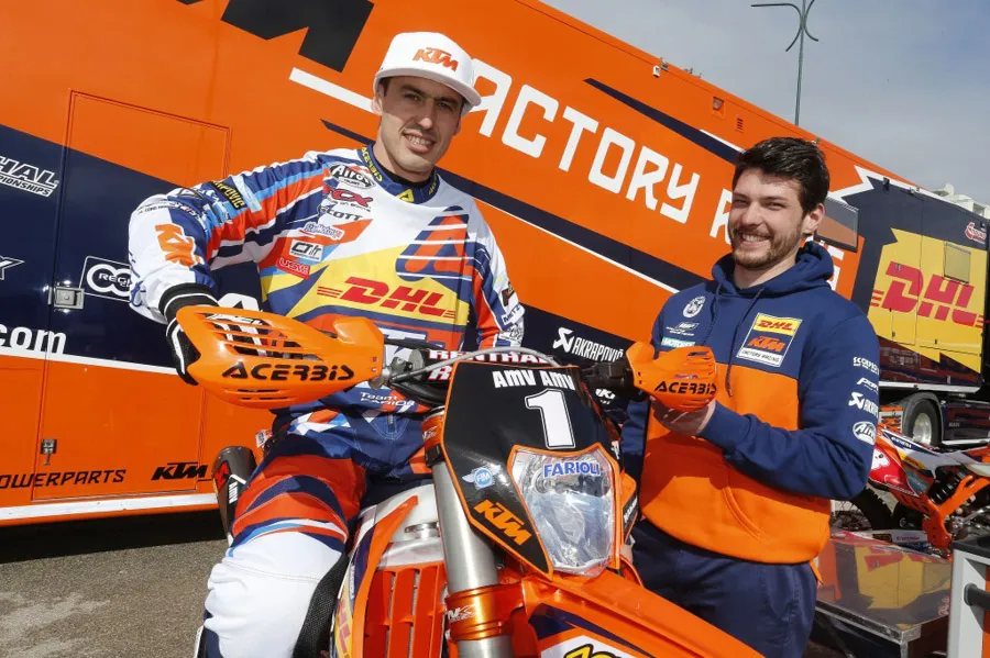 Christophe Nambotin favori en catgéorie Enduro 1