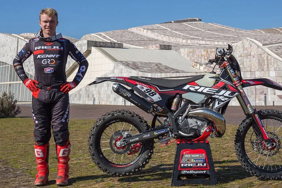 Léo Le quéré pilote France ISDE 2023