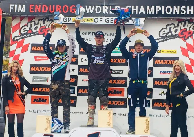 Leo LeQuéré rempoter cette dernière journée mais ça ne sera pas suffisant pour aller chercher le titre Youth Cup 2017 leo le quere podium youth cup 125