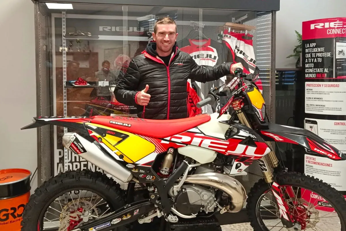 Loïc Larrieu de retour en EnduroGP avec RIEJU Factory Team