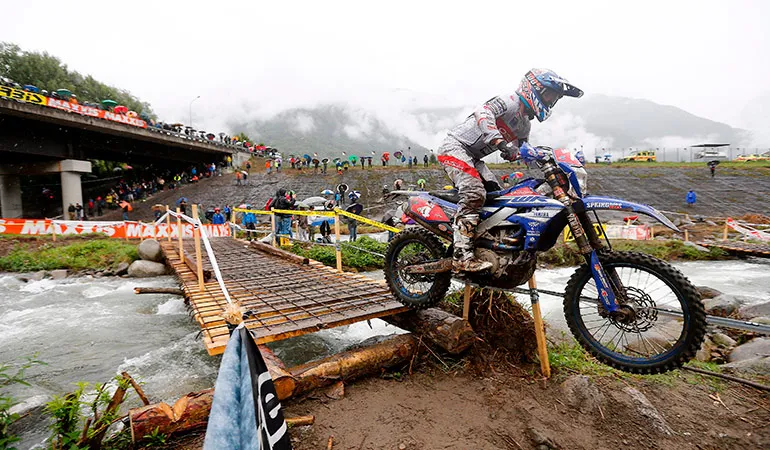 Loïc Larieu 5ème en E2 loic larrieu enduro gp italie j2