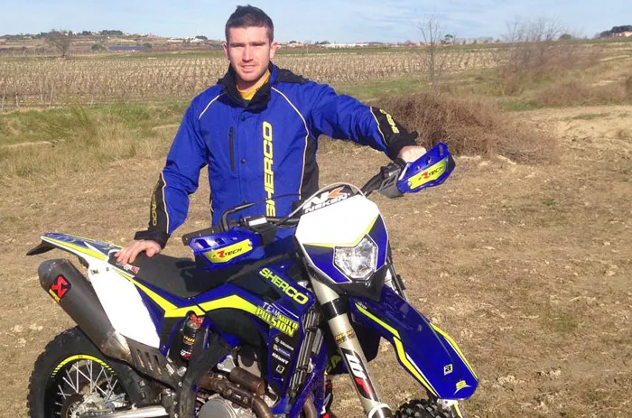 Loic Larrieu  pilote enduro sherco