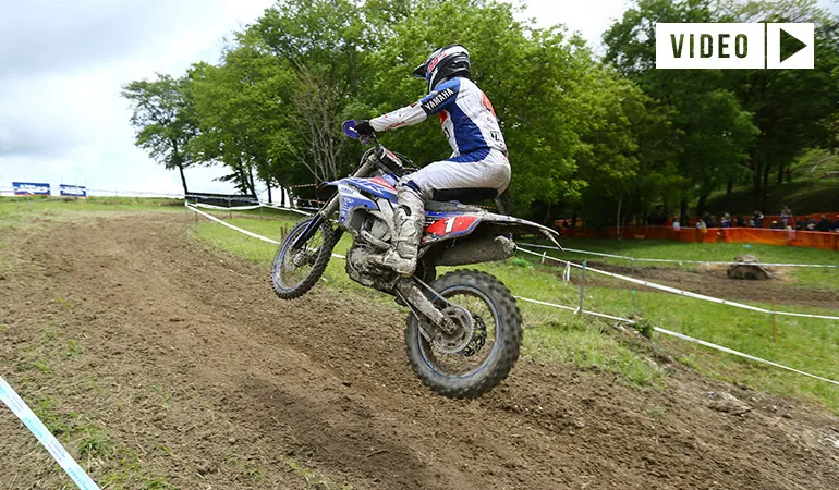 loic larrieu yamaha wr450 F enduro france