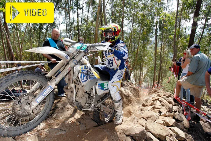 Loic Larrieu pilote enduro team Husqvarna junior